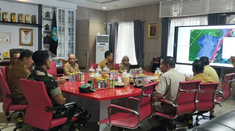 Danrem 045/Garuda Jaya Sambangi Bupati Bangka, Bahas Pembentukan Kodam Babel