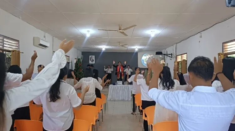GPdI Kim hin Sungailiat Bangka Gelar Ibadah Jumat Agung