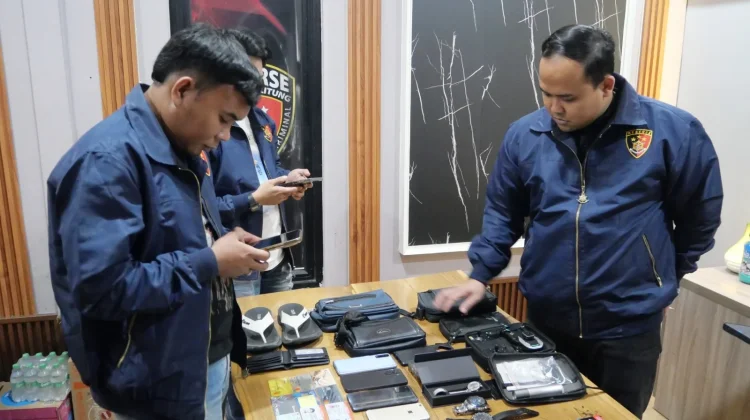 Satreskrim Belitung Berhasil Tangkap Pelaku Curat di Bandara Soekarno Hatta