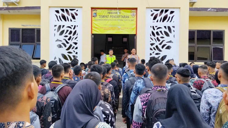 99 Peserta Ikuti Rikmin Awal Penerimaan Polri 2026 di Belitung