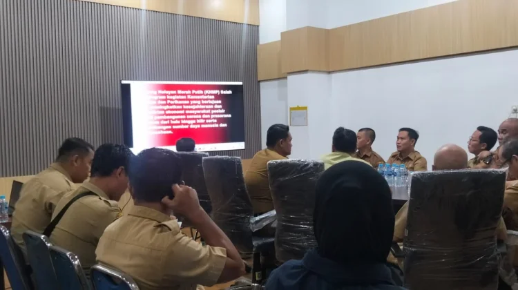 Pemkab Bangka Matangkan Persiapan Sambut Tim Survei Kampung Nelayan Merah Putih