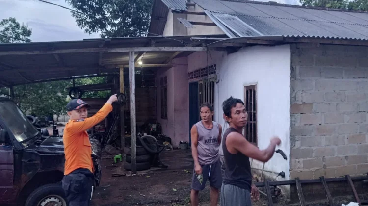 Puting Beliung Landa Desa Banyu Asin, 67 Rumah Alami Kerusakan