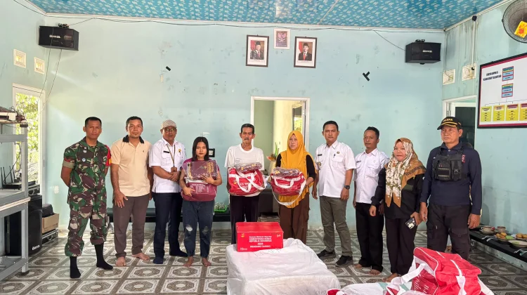 Dinsos Bangka Salurkan Bantuan 73 Rumah Terdampak Puting Beliung