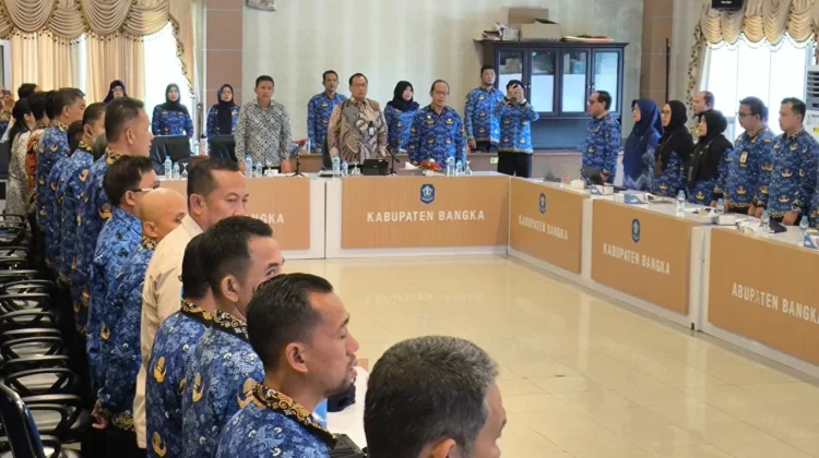 Pemkab Bangka Gelar Rakor Bersama KPK