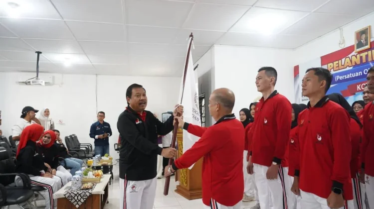 Wali Kota Pangkalpinang Lantik DPC PORPI 2026-2029