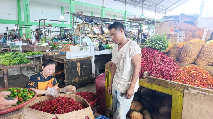 Harga Bumbu Dapur di Pasar Lipat Kajang Masih Tinggi