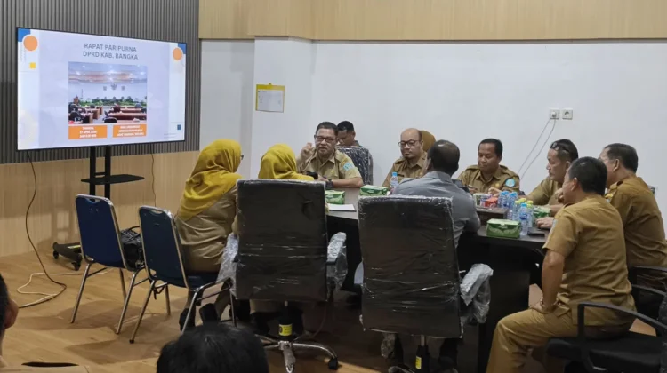 Pemkab Bangka Menggelar Rapat HUT ke-260 Kota Sungailiat