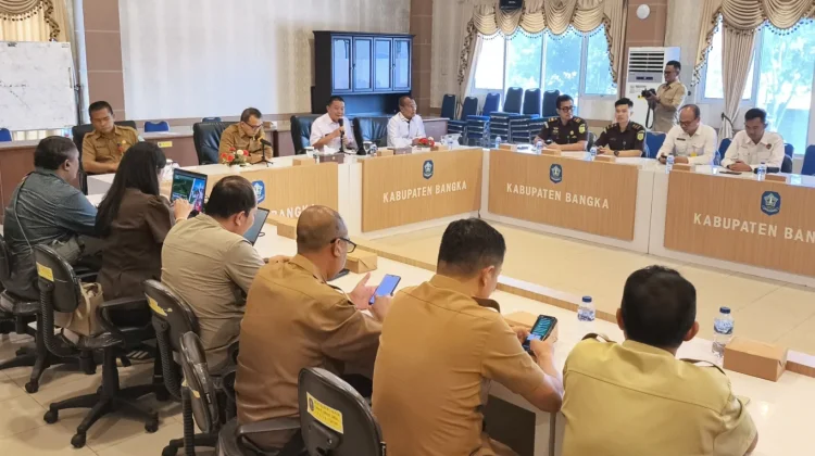 Pemkab Bangka Menggelar Rakor Gugus Tugas Reforma Agraria