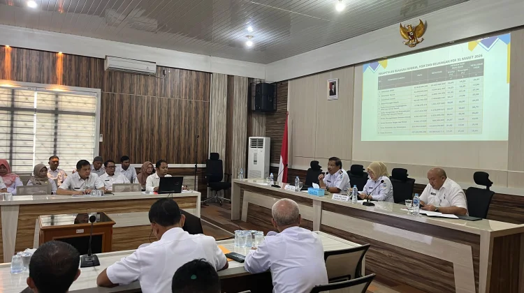Pemkot Pangkalpinang Gelar Rapat Evaluasi Kinerja APBD