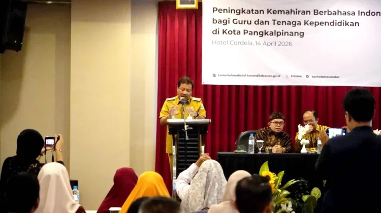 Tingkatkan Kompetensi Guru, Kantor Bahasa Babel Gelar PKBI dan UKBI