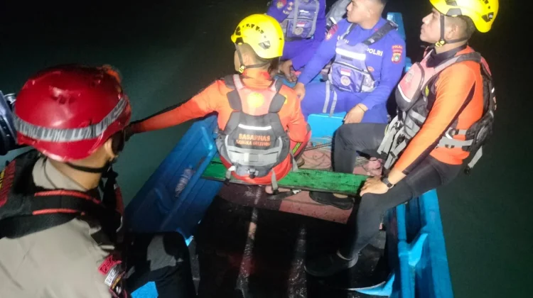 Tim Gabungan Basarnas Babel Cari Nelayan Hilang di Karang Kering
