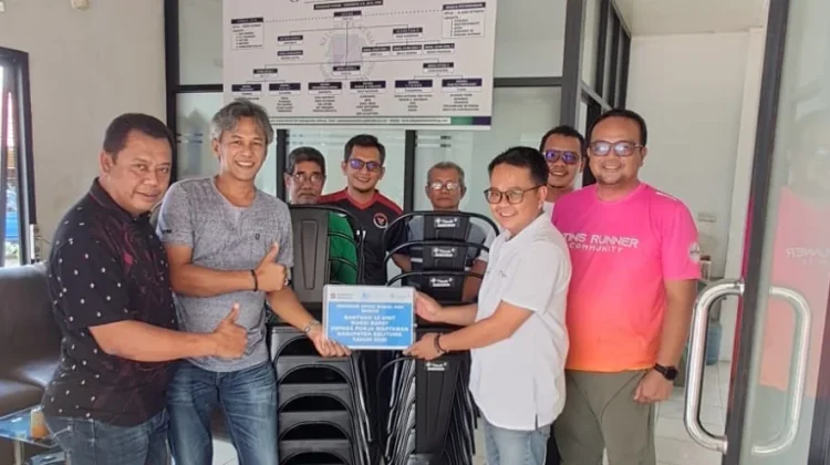 PT Timah Bantu 12 Kursi Rapat untuk Pokja Wartawan Belitung