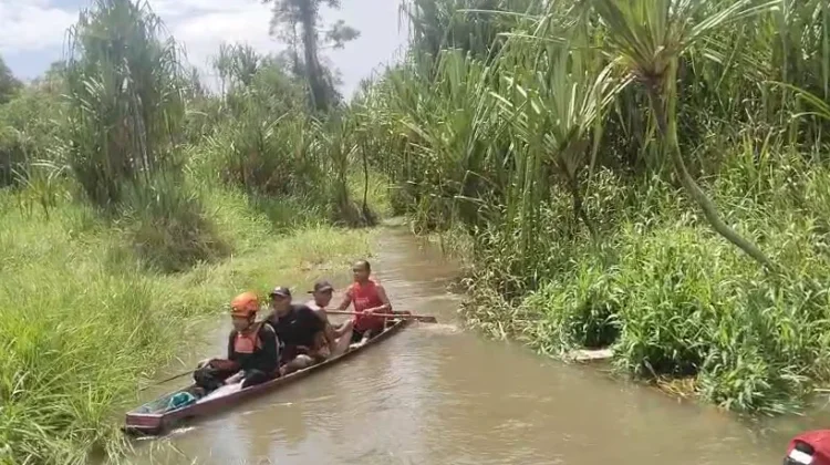 Pencarian Nelayan di Sungai Nyirih Gunakan Drone Thermal dan Etape