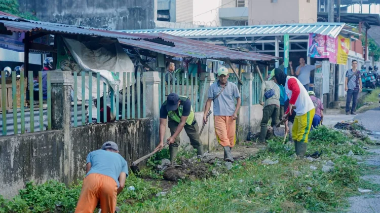 Gerakan Pangkalpinang Bersih Sasar Pasar Parit Lalang