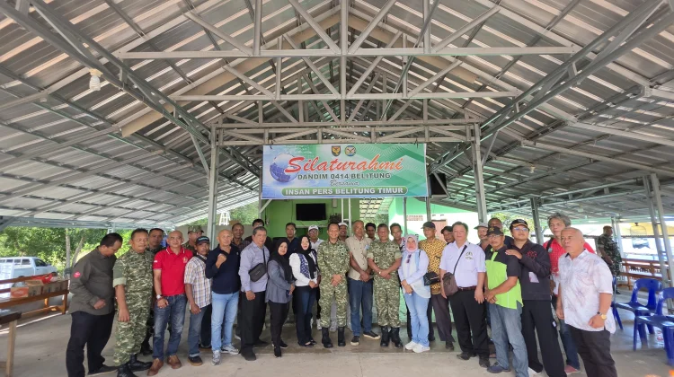 Dandim 0414/Belitung Gelar Audiensi Bersama Insan Pers dan LSM