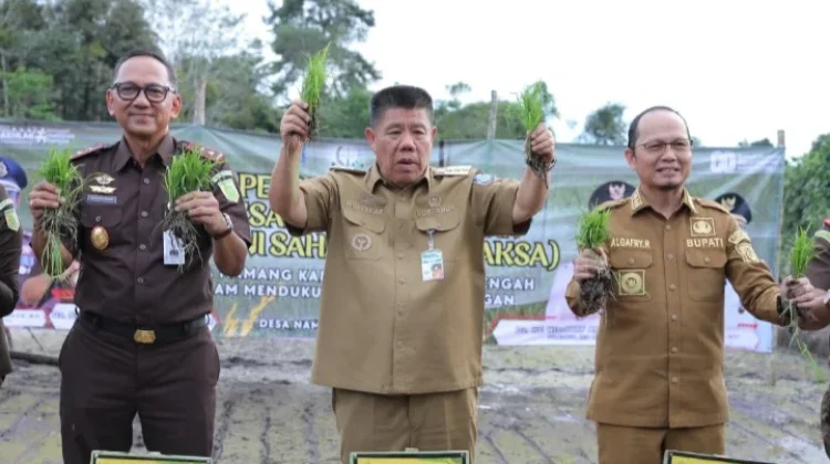 Desa Namang Lokus Program Ketahanan Pangan Desa Adhyaksa di Bangka Tengah