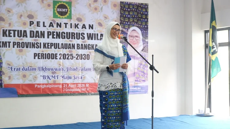 Melati Kembali Pimpin BKMT Babel Periode 2025-2030
