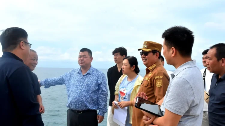 Investor Tiongkok Tinjau Kawasan Industri Aik Kelik Beltim