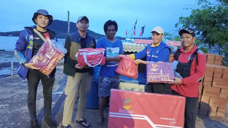 Pemkab Basel Salurkan Bantuan Korban Puting Beliung