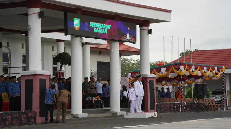 Pemkab Beltim Gelar Peringatan Hari Otonomi Daerah