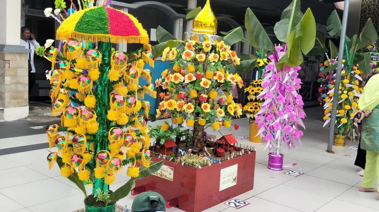 DP2KBP3A Bangka Juara Pertama Festival Hias Telur Khataman
