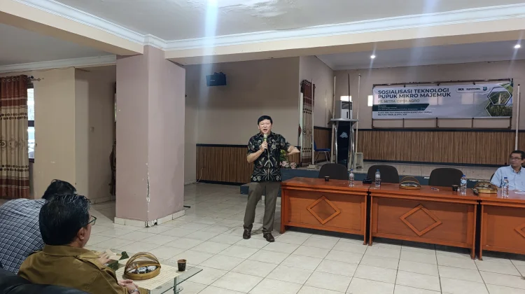 Distangan Beltim Gandeng PT MCA, Kenalkan Teknologi Pupuk Mikro ke Petani