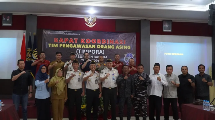 Imigrasi Pangkalpinang Perkuat Sinergi Pengawasan WNA dan TPPO