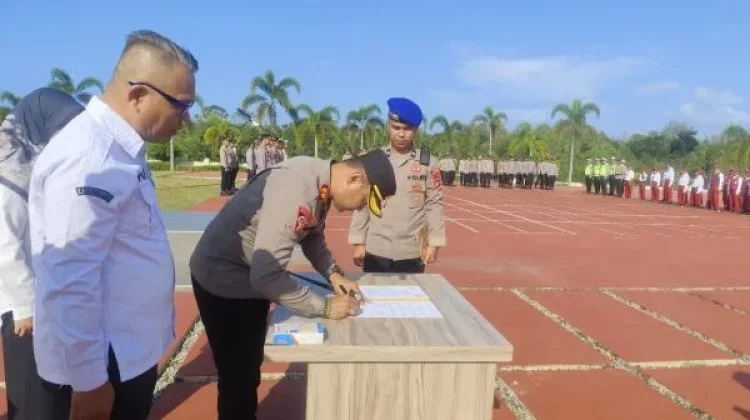 Cegah Kenakalan Remaja, Polres Bangka Barat Luncurkan Program 'GEBER'