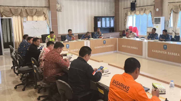 Pemkab Bangka Gelar Rakor Pengamanan Sungailiat Triathlon 2026