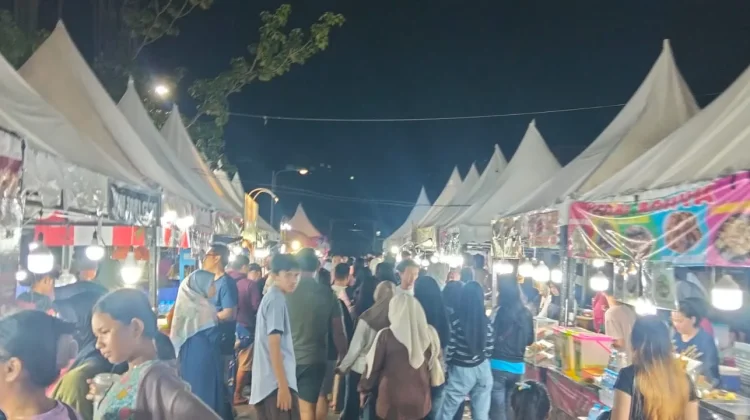 Perputaran Ekonomi UMKM Bangka Meningkat di Bazar HUT Sungailiat