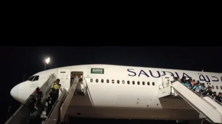Sebanyak 444 CJH Kloter 8 Embarkasi Palembang Tiba di Madinah