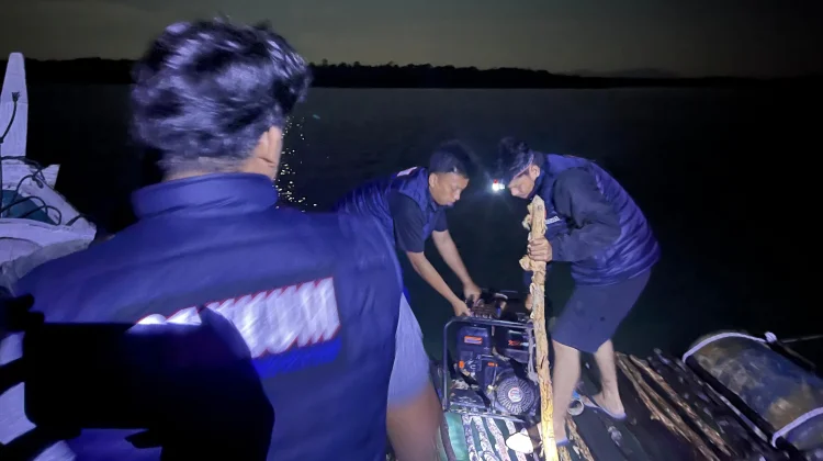 Polres Belitung Tertibkan Aktivitas Tambang Ilegal di Membalong