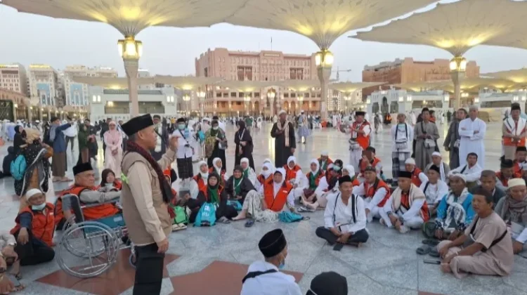Satu Jemaah Haji Bangka Kembali Bergabung Jalani Ibadah di Madinah