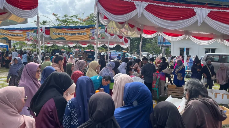 Pemkot Pangkalpinang Gelar GPM, Warga Serbu Kebutuhan Pokok