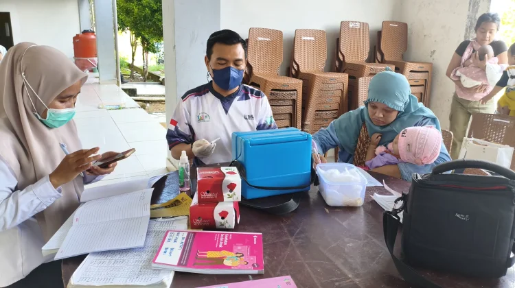 Capaian Imunisasi Dasar Lengkap di Beltim Capai 87,7 Persen