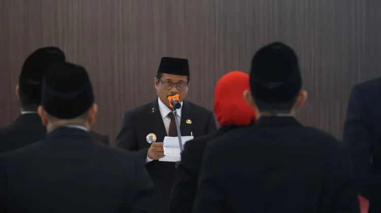 Sebanyak 14 Pejabat di Lingkup Pemprov Babel Dilantik