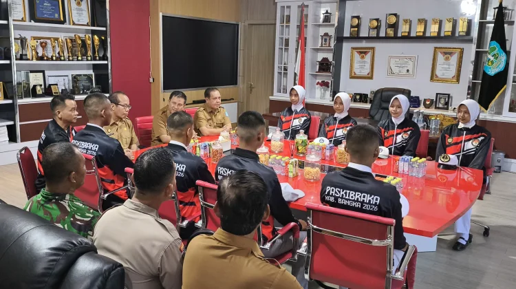 Pelepasan Anggota Paskibraka Seleksi Tingkat Provinsi dan Nasional