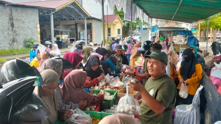 Bangka Dua Kali Gelar Pasar Murah jelang Iduladha
