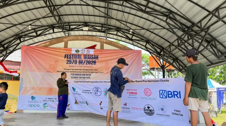 Panitia Waisak Bangka Persiapkan Perayaan di Gedung Juang