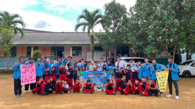 Mahasiswa UBB Edukasi Interaktif Kebhinekaan di SDN 4 Merawang