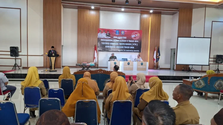 Pemkab Bangka Lakukan Sosialisasi Kawasan Tanpa Rokok