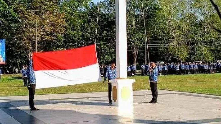 Upacara Harkitnas 2026, Bupati Algafry: Anak Harus Tumbuh di Ruang Digital Sehat