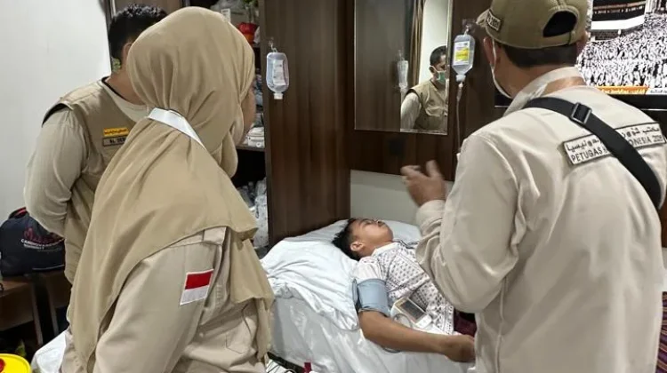 Satu Jemaah Haji Kloter 8 Babel Jalani Perawatan di RS Al Noor