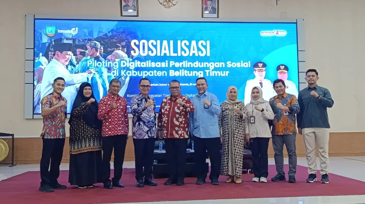 Pemkab Beltim Ajak Masyarakat Sukseskan Digitalisasi Bansos