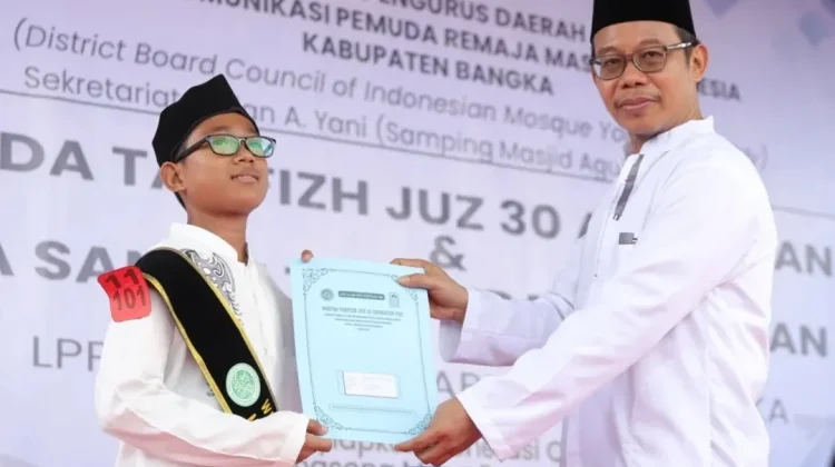 BKPRMI Bangka Wisuda 1.132 Santri Tahfidz dan TPA