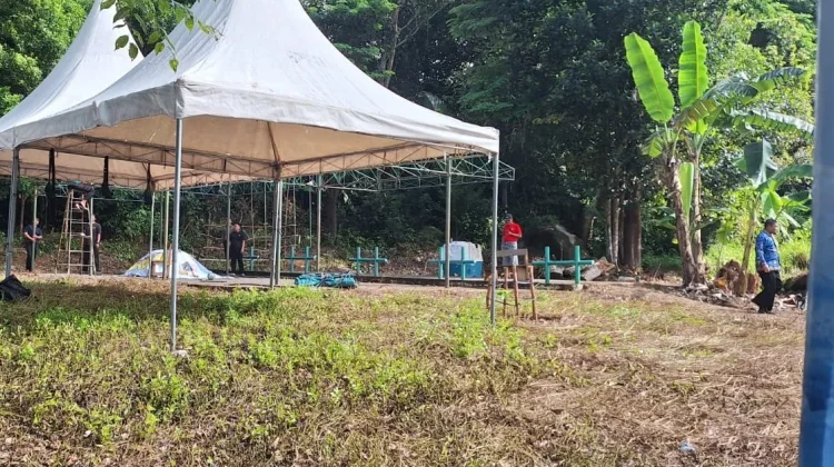 Masjid Agung Sungailiat Sediakan Tempat Sembelih Permanen