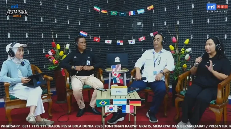 Pendengar RRI SP Belitung Apresiasi Kemasan Siaran "Pesta Bola Dunia 2026"