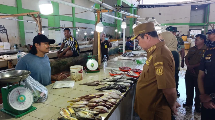 Pemkab Beltim Sidak Pasar jelang Iduladha