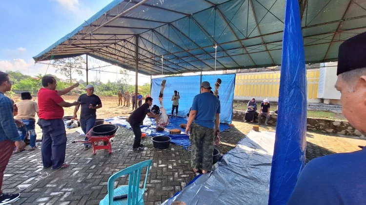 Pemkab Bangka Sembelih Hewan Kurban Sapi