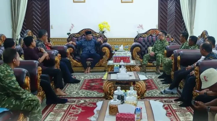 Dandim 0413/Bangka dan Pemkab Bangun Sinergitas, jaga Stabilitas Daerah